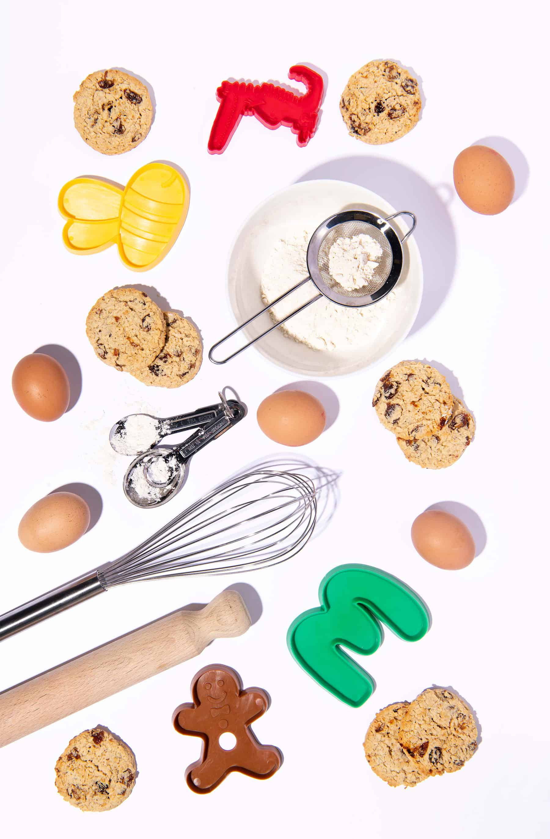 image of cookies and baking equipment made by gcp